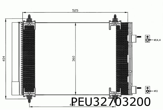 Condenser, air conditioning