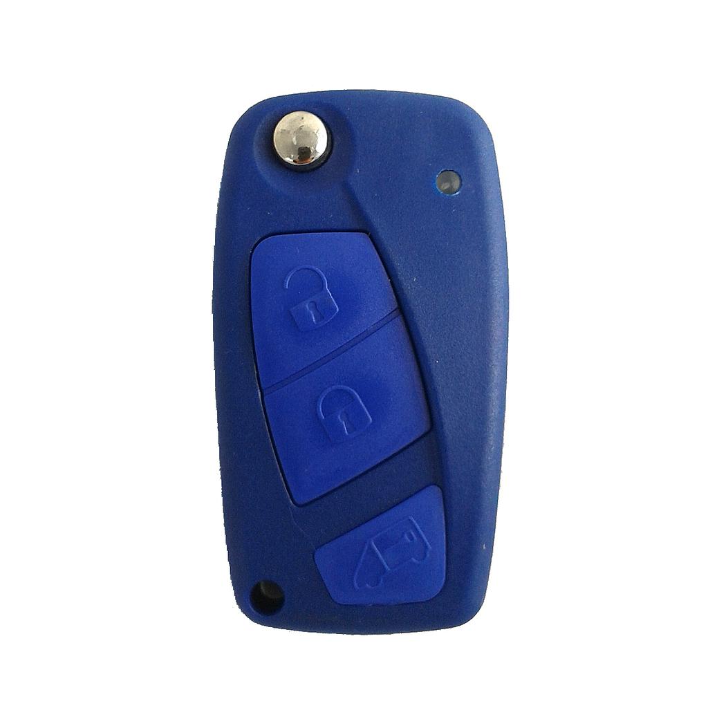 Guscio telecommando blu 3 tasti