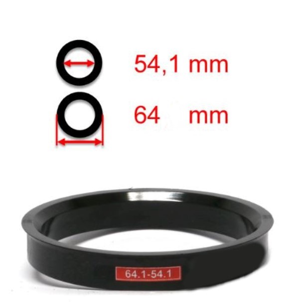 Zentrierring 64.0 - 54.1 kleine Phase