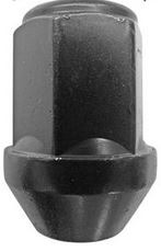Lug nut closed M12x1.5 Conical 60° SW--19 L--34 black