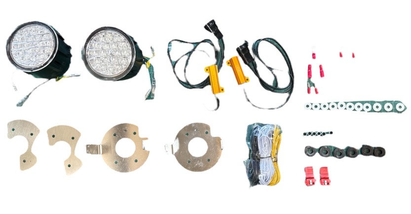 LED-Tagfahrlicht mit dimm/funktion