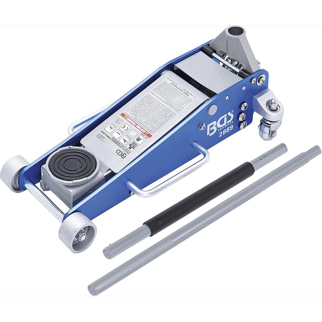 Rangier-Wagenheber | hydraulisch | Aluminium-Stahl-Konstruktion | 2,5 t