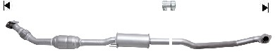 Avensis 4/05-11/08 (2.0TD/2.2TD D4D) catalyseur arriere