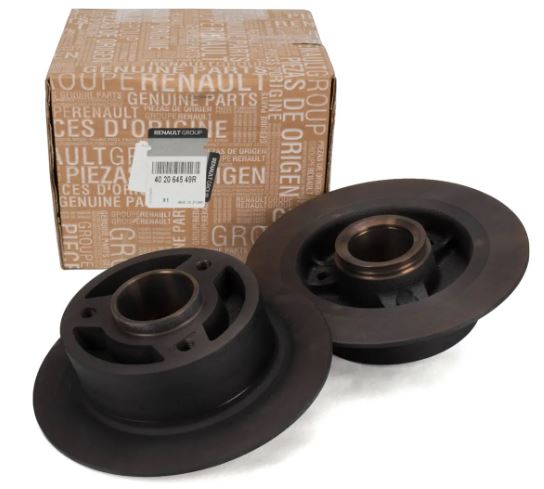 Bremsscheibensatz 3-Loch Twizy