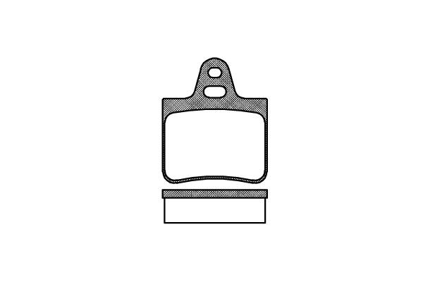 Pastiglie freni posteriore CX / BX