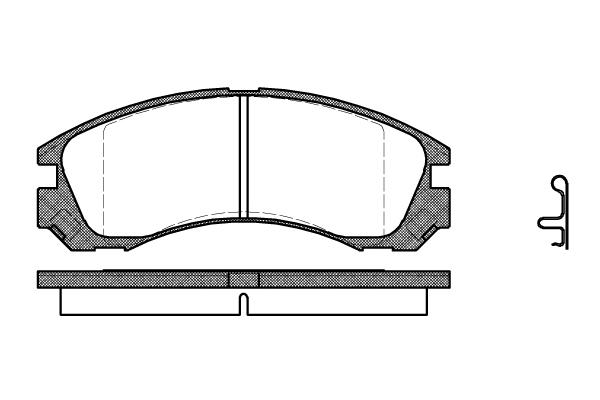 Pastiglie freni anteriore C-Crosser / 4007
