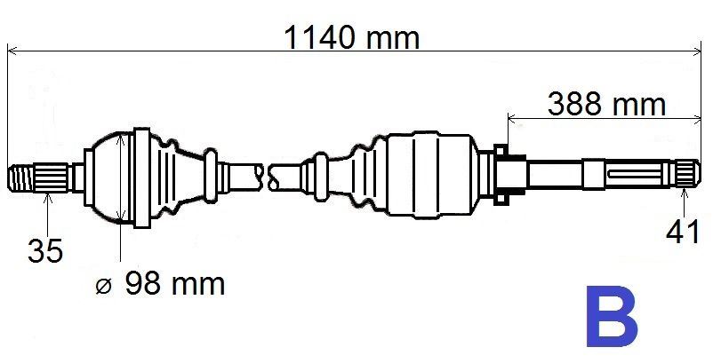 TRANSMISSION RUIL
