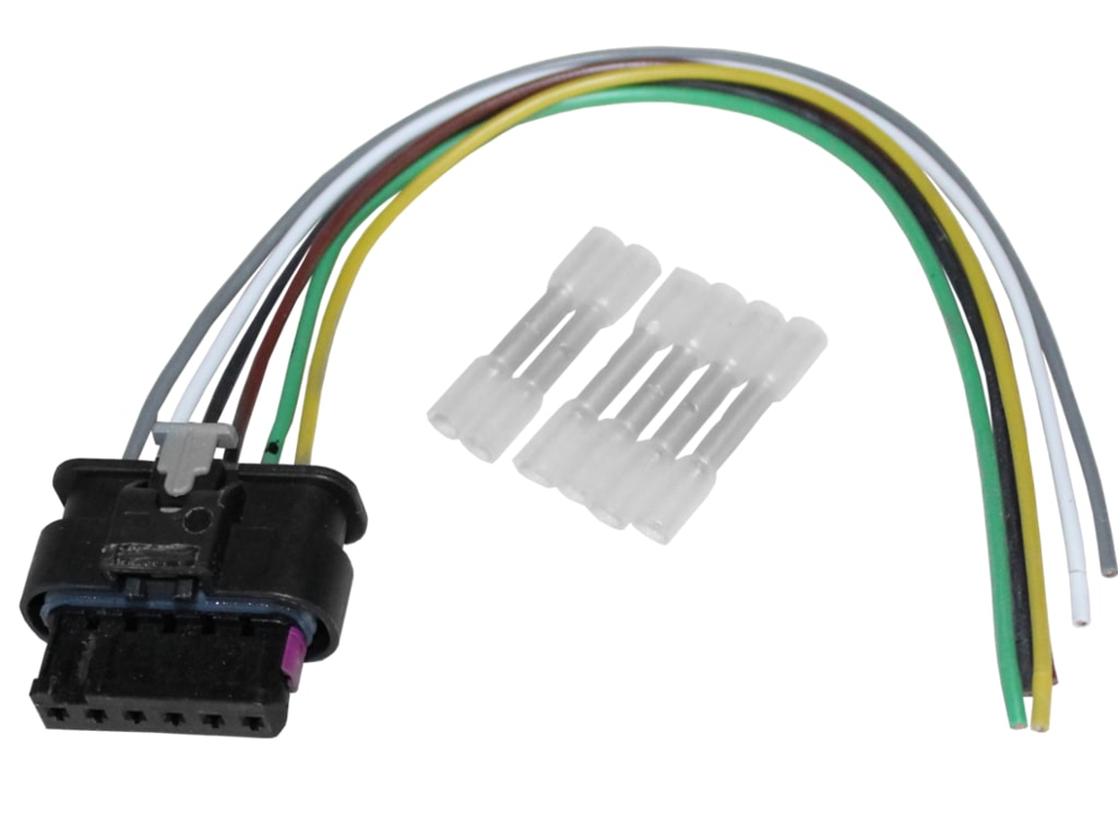 Rep.-Satz Rückleuchten Stecker OVAL, 6-polig für Fiat 500L / 500X