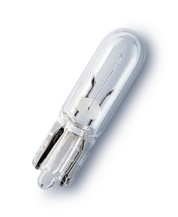 Lampada base in vetro 12V 2W W2x4,6d