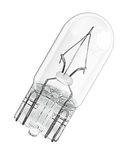 Glassockellampe 12V 3W