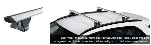 Set di barre da tetto alluminio per Peugeot 2008 5d(II - integrated railing) (2019--)