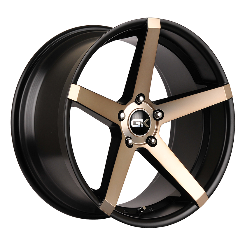 GK 265 Matte Black Broncepolished 9.5x19 74.1 60° Kegel