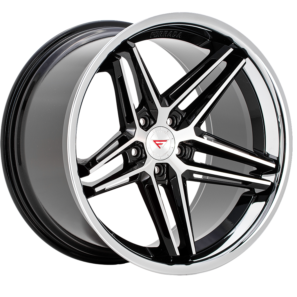 FERRADA CM1 Machine Black / Chrome Lip 8.5x19 72.6 60° Kegel