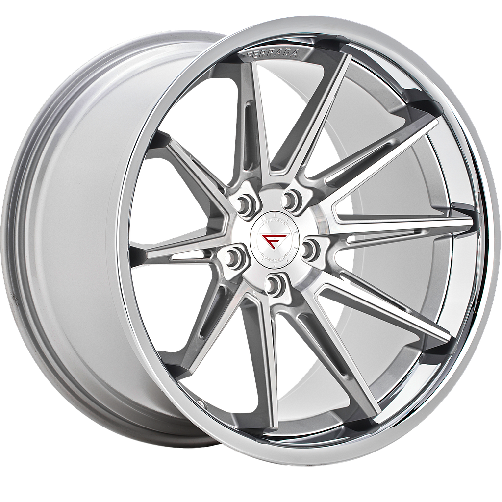 FERRADA CM2 Machine Silver / Chrome Lip 10x20 66.6 60° Kegel