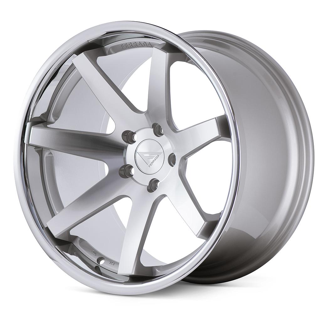 FERRADA FR1 Machine Silver / Chrome Lip 11x22 66.6 60° Kegel