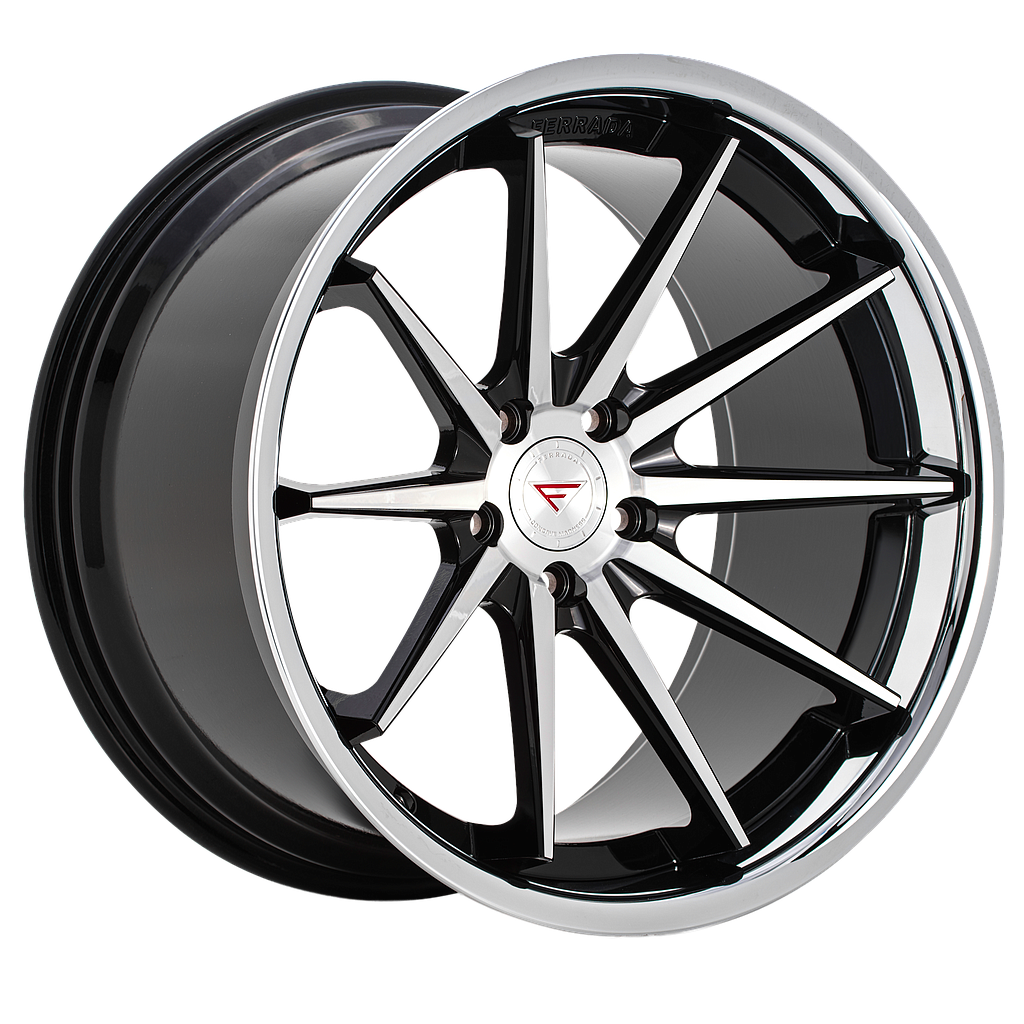 FERRADA FR4 Machine Black / Chrome Lip 10.5x20 73.1 60° Kegel