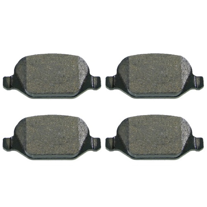 BremsklÃ¶tze hinten ohne Warnkontakt Fiat 500 Punto GT Idea 1,3 MJTD