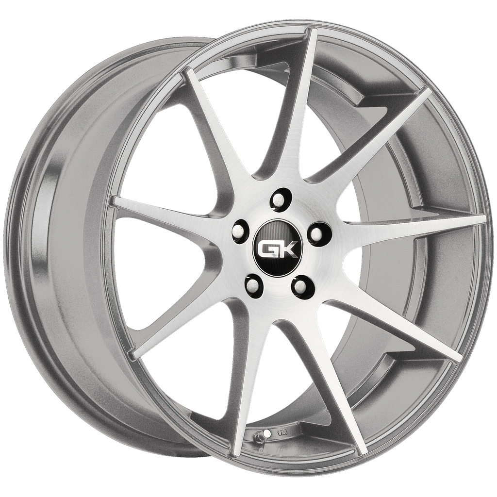 GK 509 Hypersilver 8x18 ET40 5x100 74.1 60° Kegel