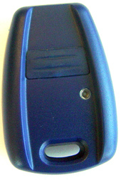 Key housing blue 1 button