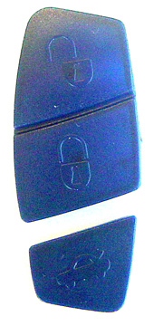 Gomma di chiave blu 3 tasti (13mm)