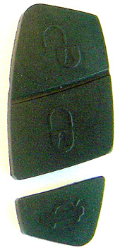 gomma di chiave nero 3 tasti (14.25mm)