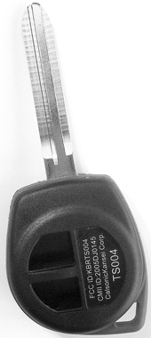 Boîtier de clé avec 2 boutons