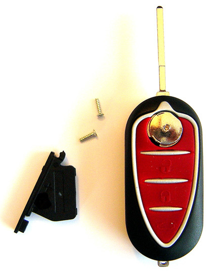 Boîtier de clé avec 3 boutons