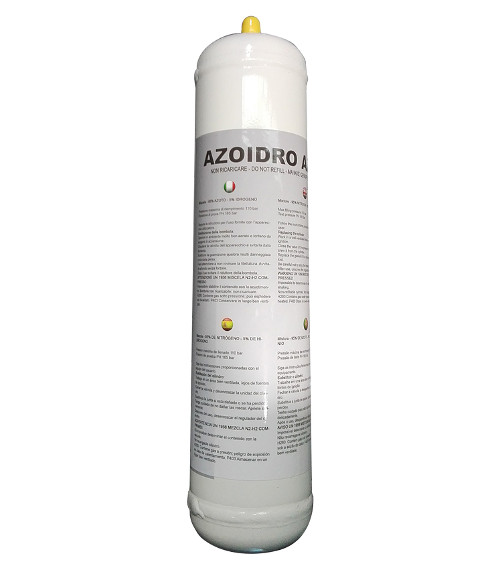 Bombola azoto/idrogeno 1l