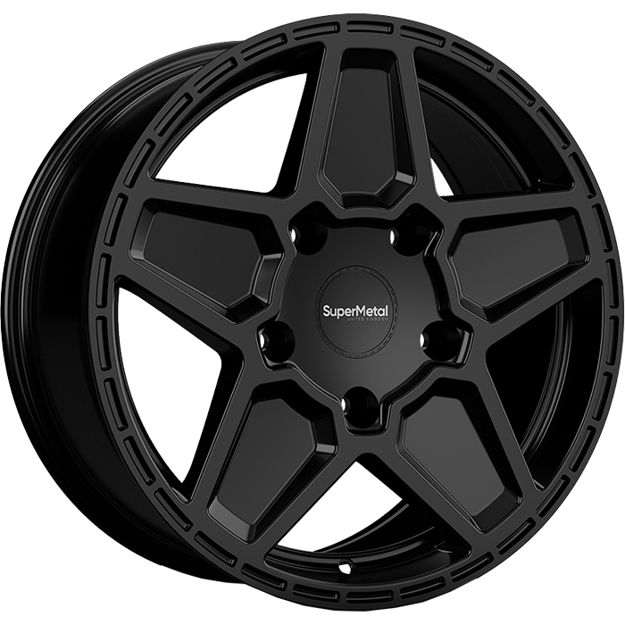 SuperMetal ROCKET Gloss Black 8.0x18 65.1