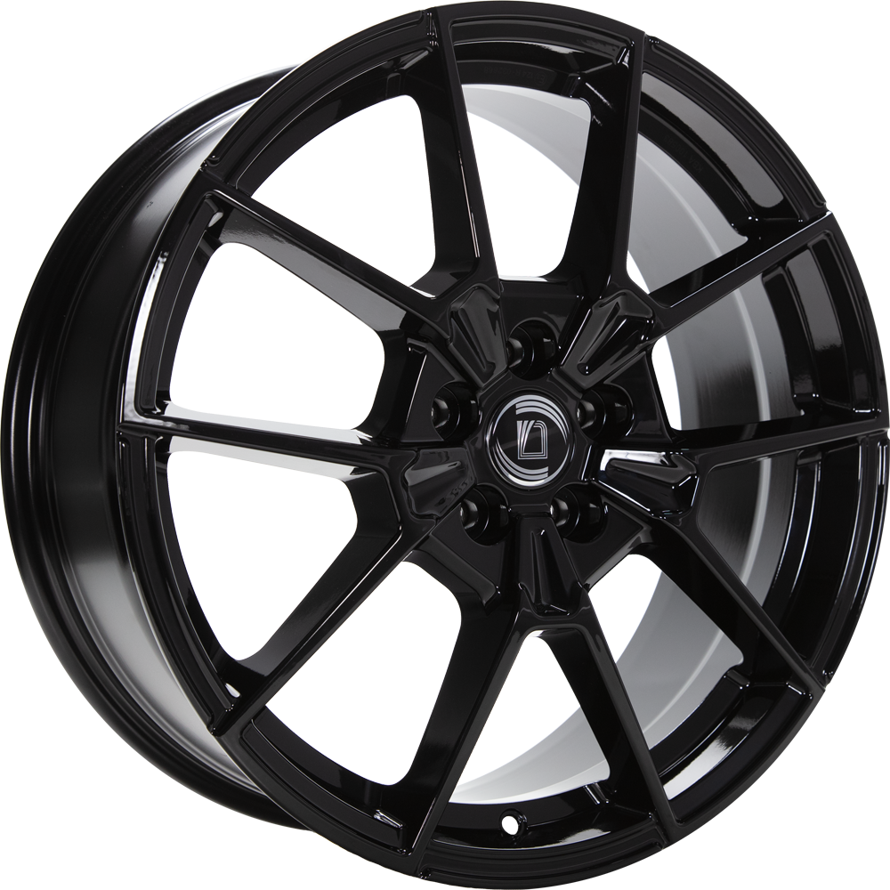 DIEWE NEVE black glossy 7.5x17 ET53 5x112 66.6