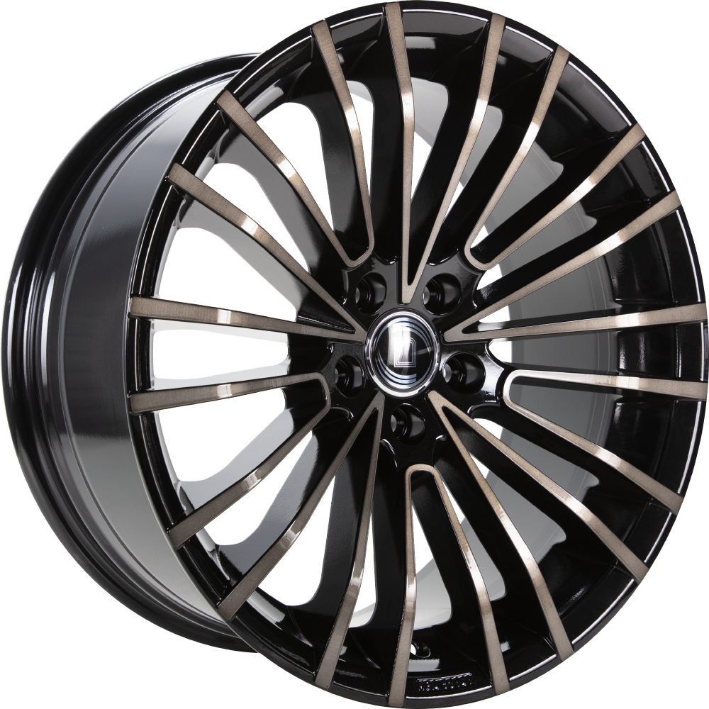 DIEWE PRESTO nero dark machined 9.5x22 ET42 5x112 66.6