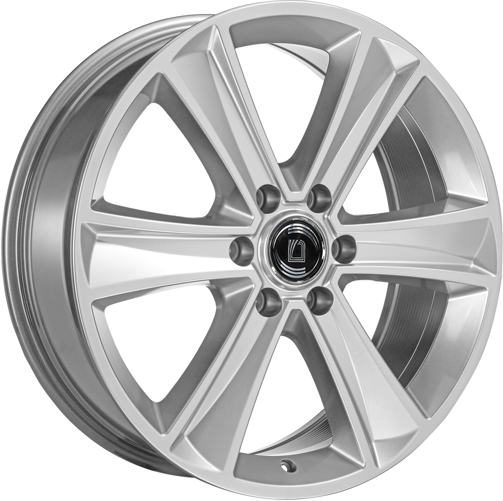 DIEWE MAMMUT6 argento silber 8.0x18 ET40 6x120 74.6