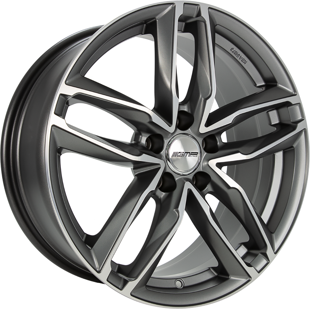 DIEWE Atom LP anthr. matt diamond 8.0x18 ET25 5x112 66.5