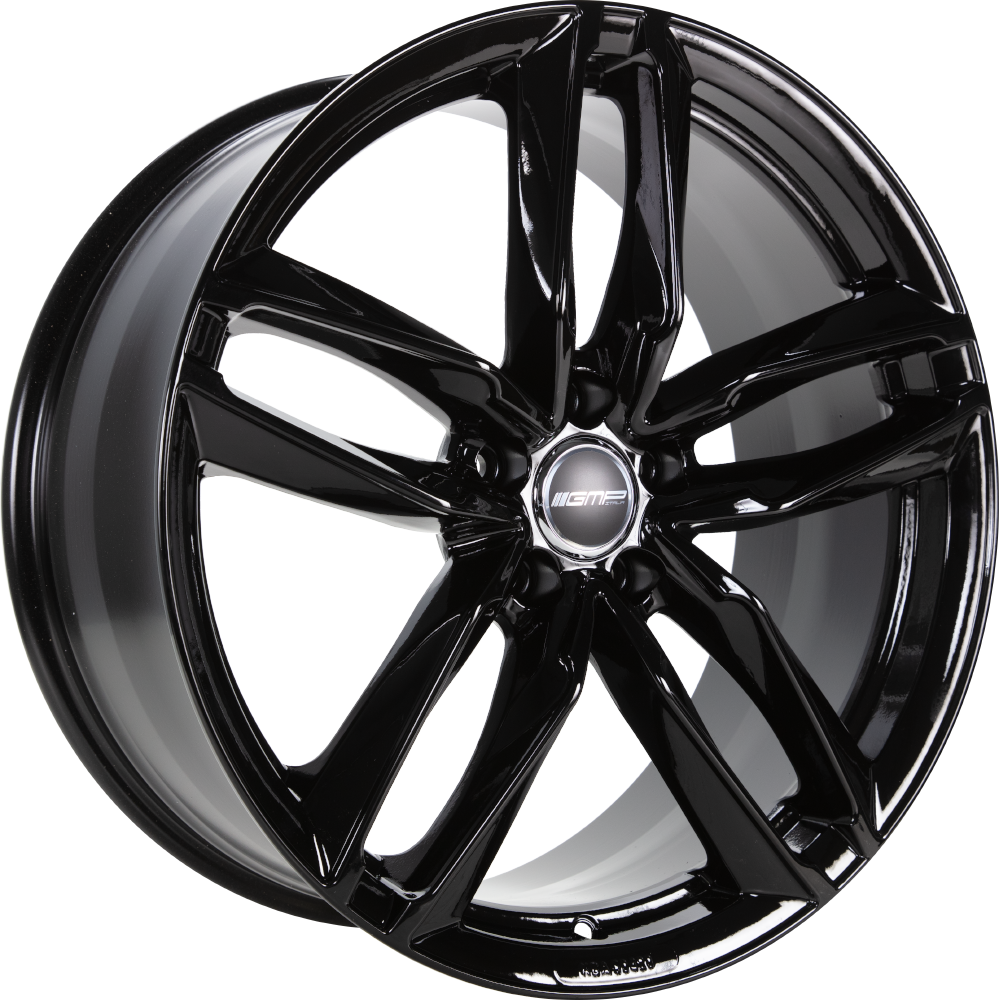 DIEWE Atom LP black glossy 8.0x18 ET45 5x112 66.5