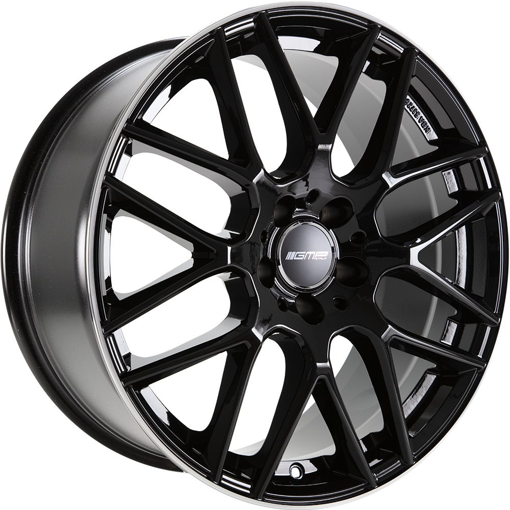 DIEWE Berghem black diamond lip 9.5x21 ET33 5x112 66.6