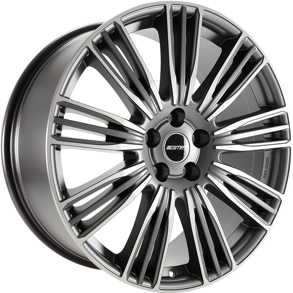 DIEWE Coventry anthr. matt diamond 9.5x21 ET49 5x120 72.6