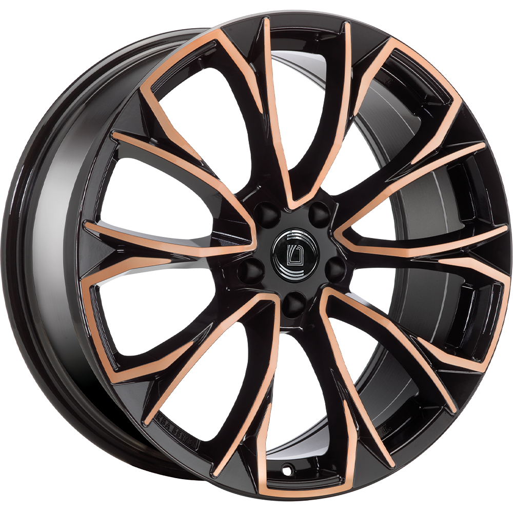 DIEWE Century neros bronze machined 8.5x20 ET43 5x112 66.6