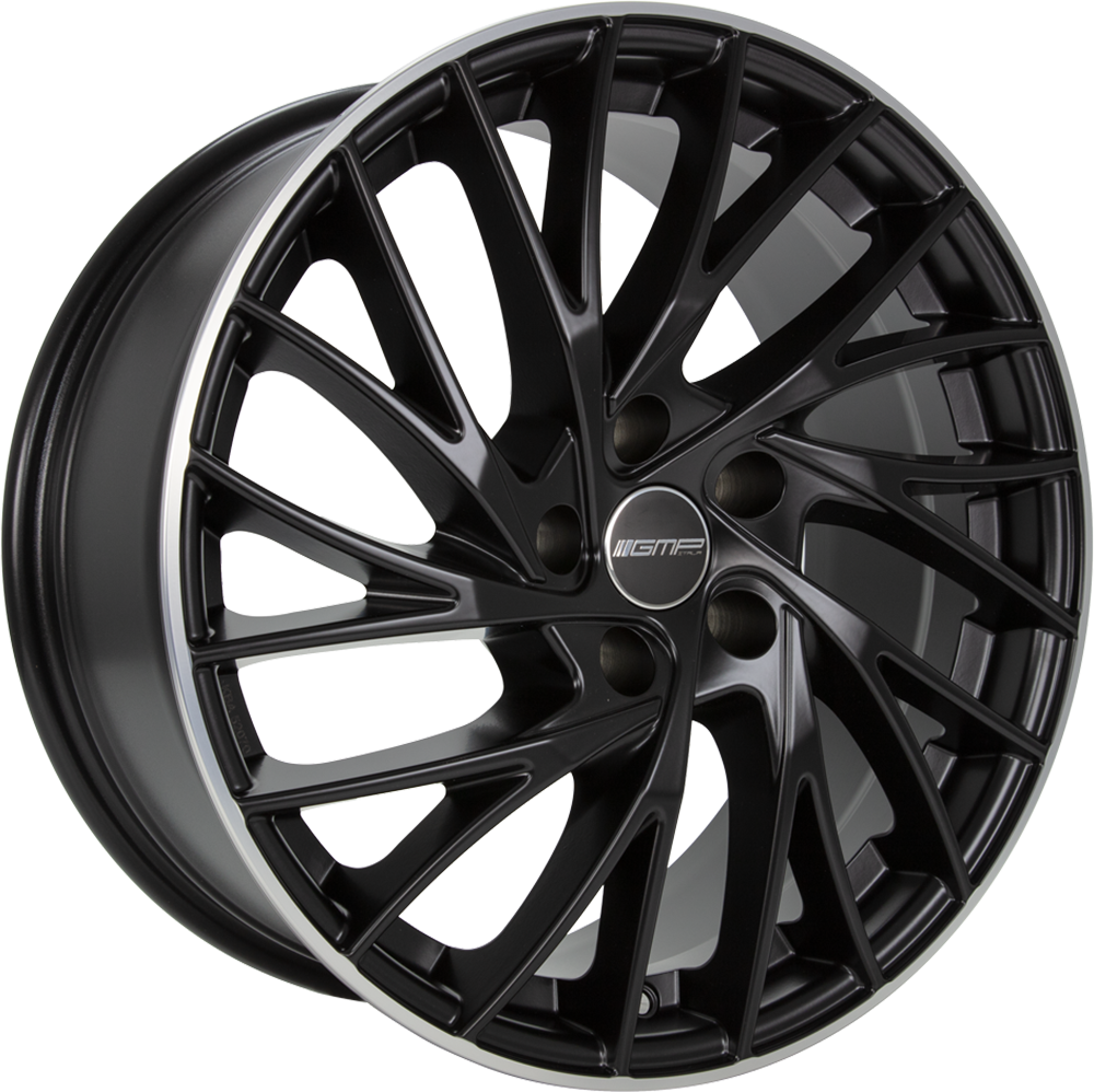 DIEWE Enigma black matt diamond lip 8.0x18 ET45 5x112 75.0