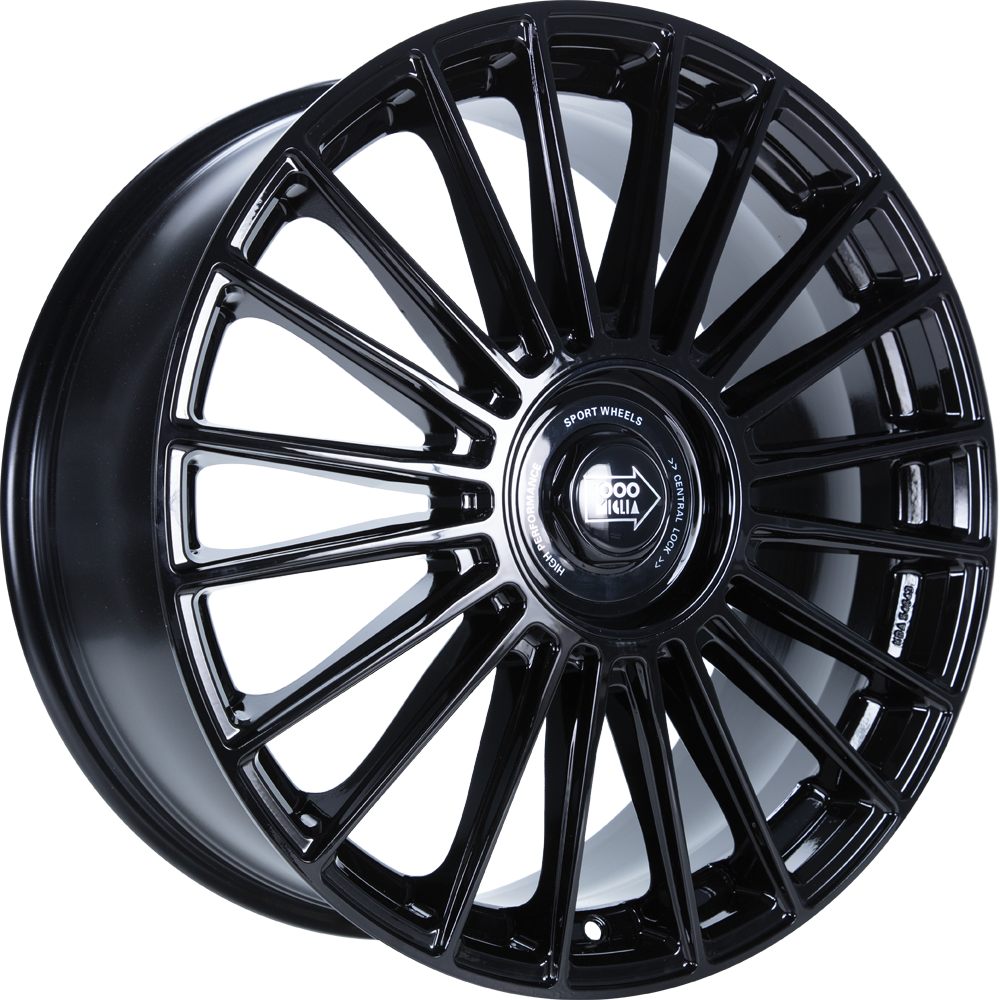 DIEWE MM1022 gloss black 8.0x18 ET33 5x110 65.1