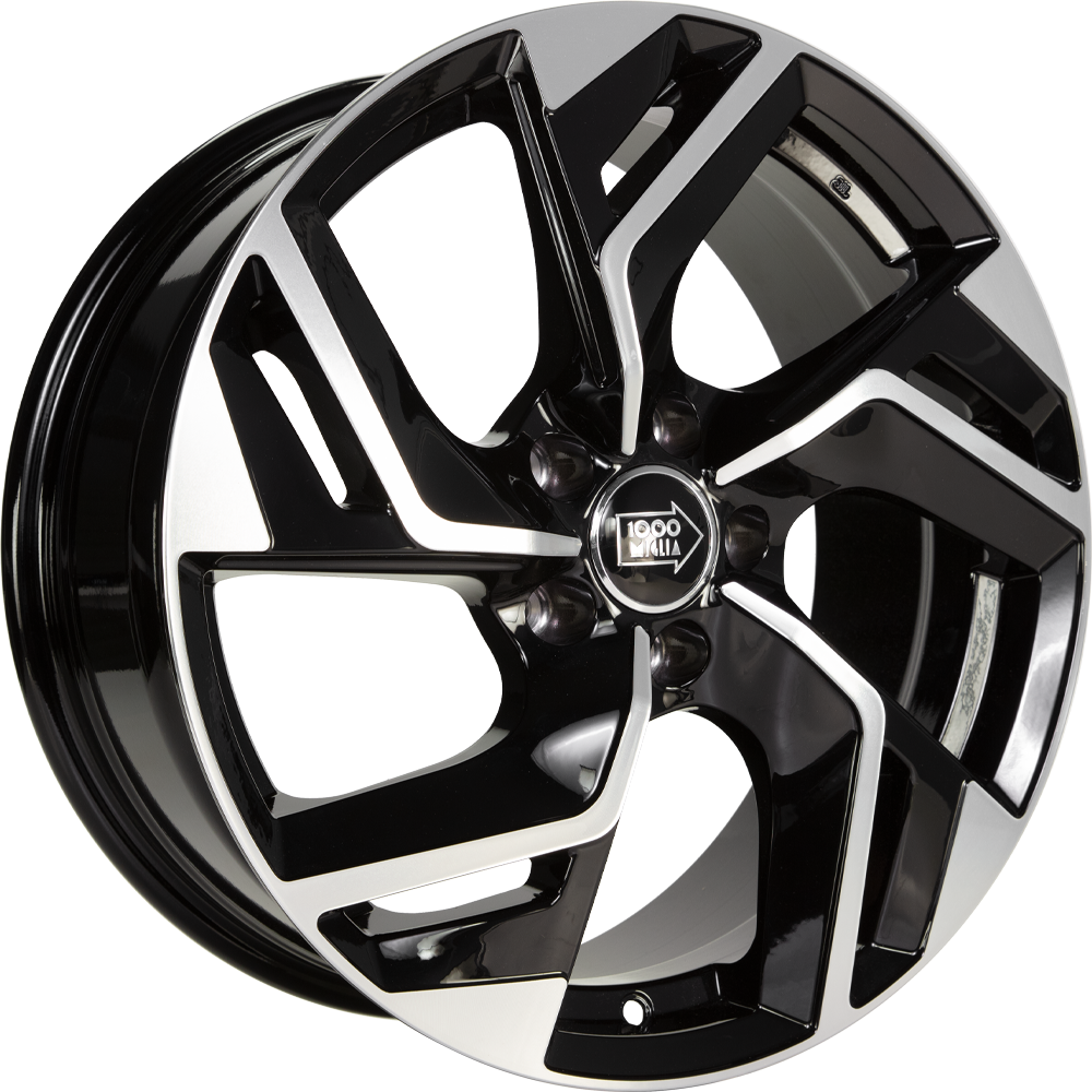 DIEWE MM1031 gloss black polished 7.5x18 ET40 5x114.3 73.1