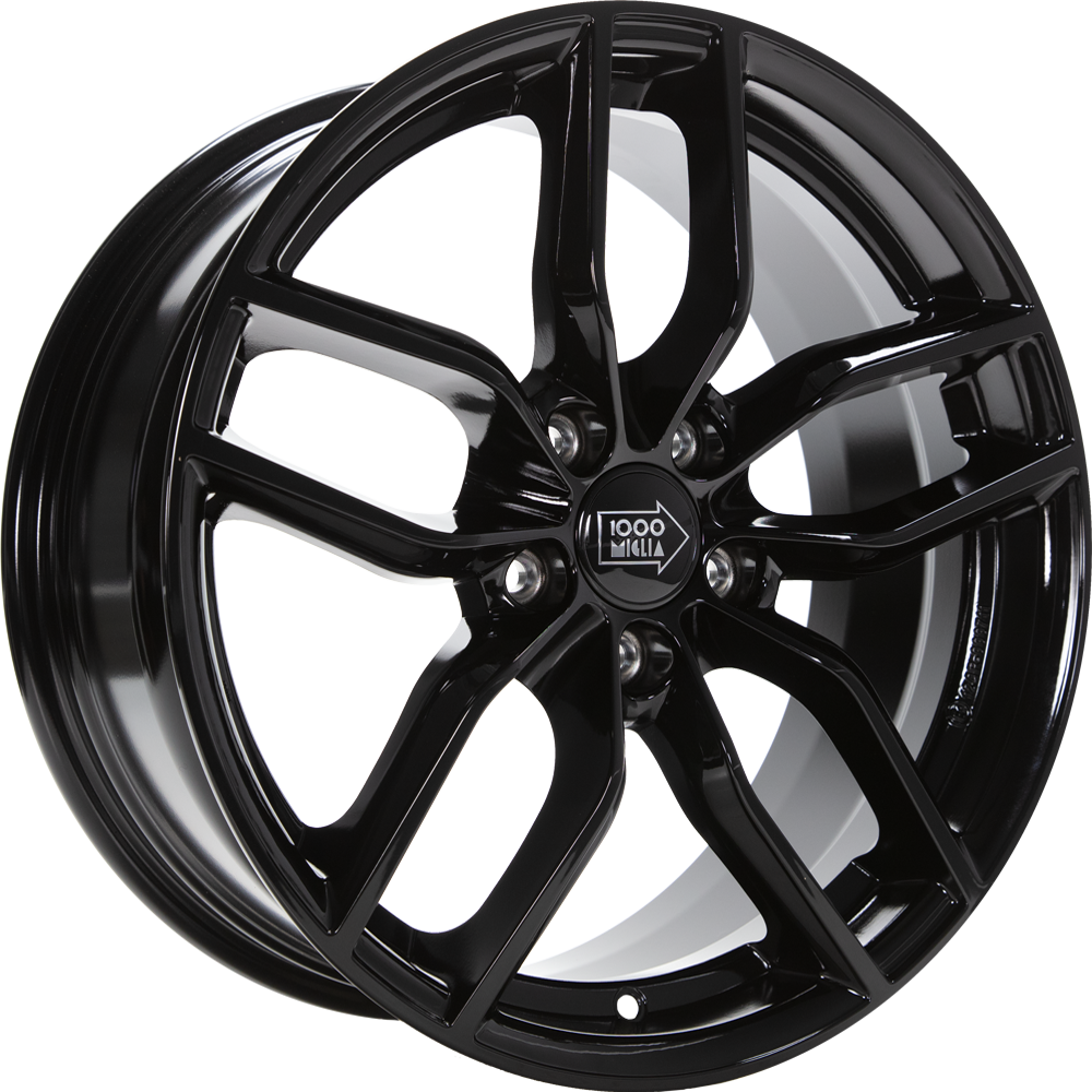 DIEWE MM039 gloss black 8.0x18 ET31 5x112 66.5
