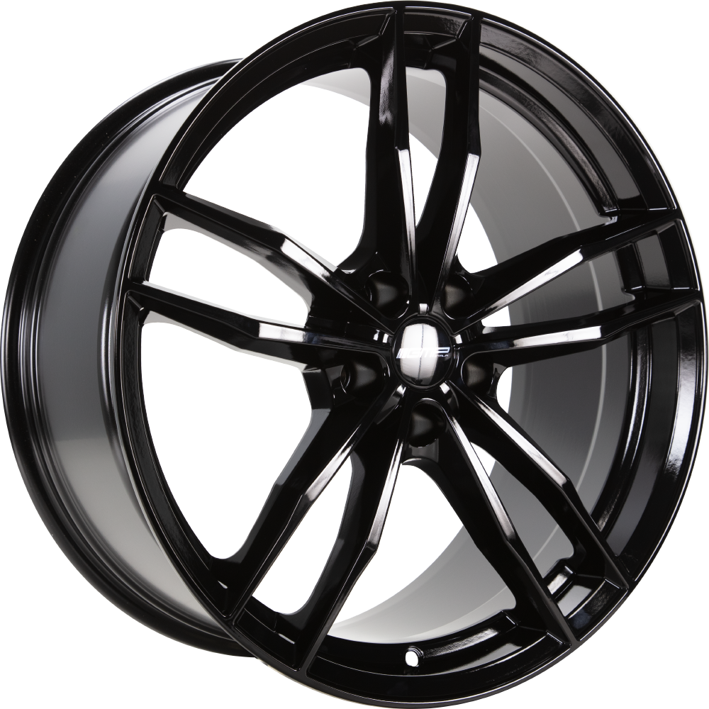 DIEWE Swan black glossy 9.0x19 ET37 5x120 72.6