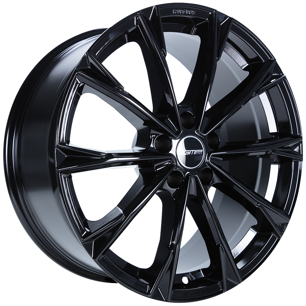 DIEWE TOTALE black glossy 9.5x21 ET36 5x112 66.6
