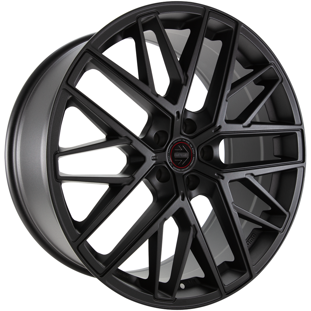 DIEWE RFX01 sandblast black 10.0x22 ET32 5x112 66.6