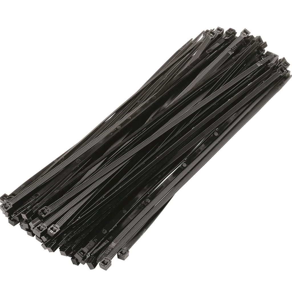 100 serre-câbles 370 x 4,8 mm