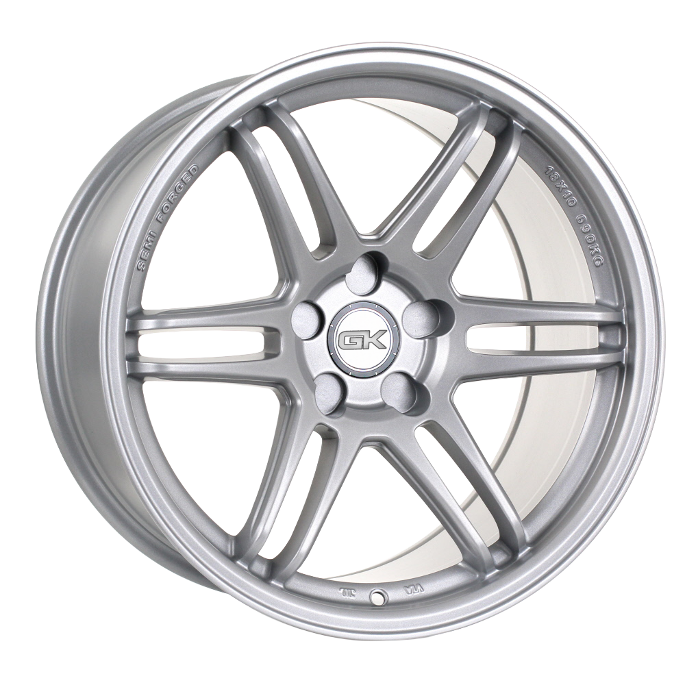 GK 715.FL MATT SILVER 9.0x18 76.1