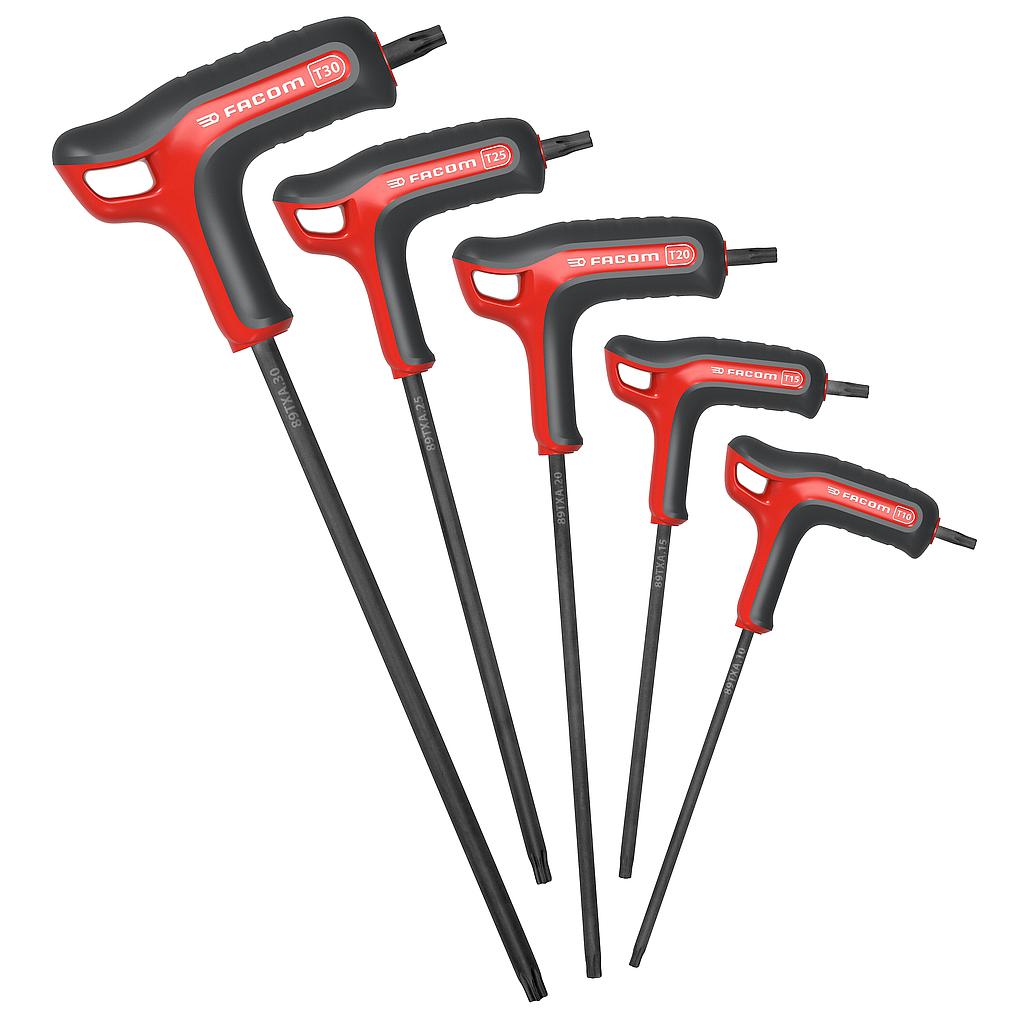 FACOM Stiftschluessel T-Griff Tx Set 5-Tlg