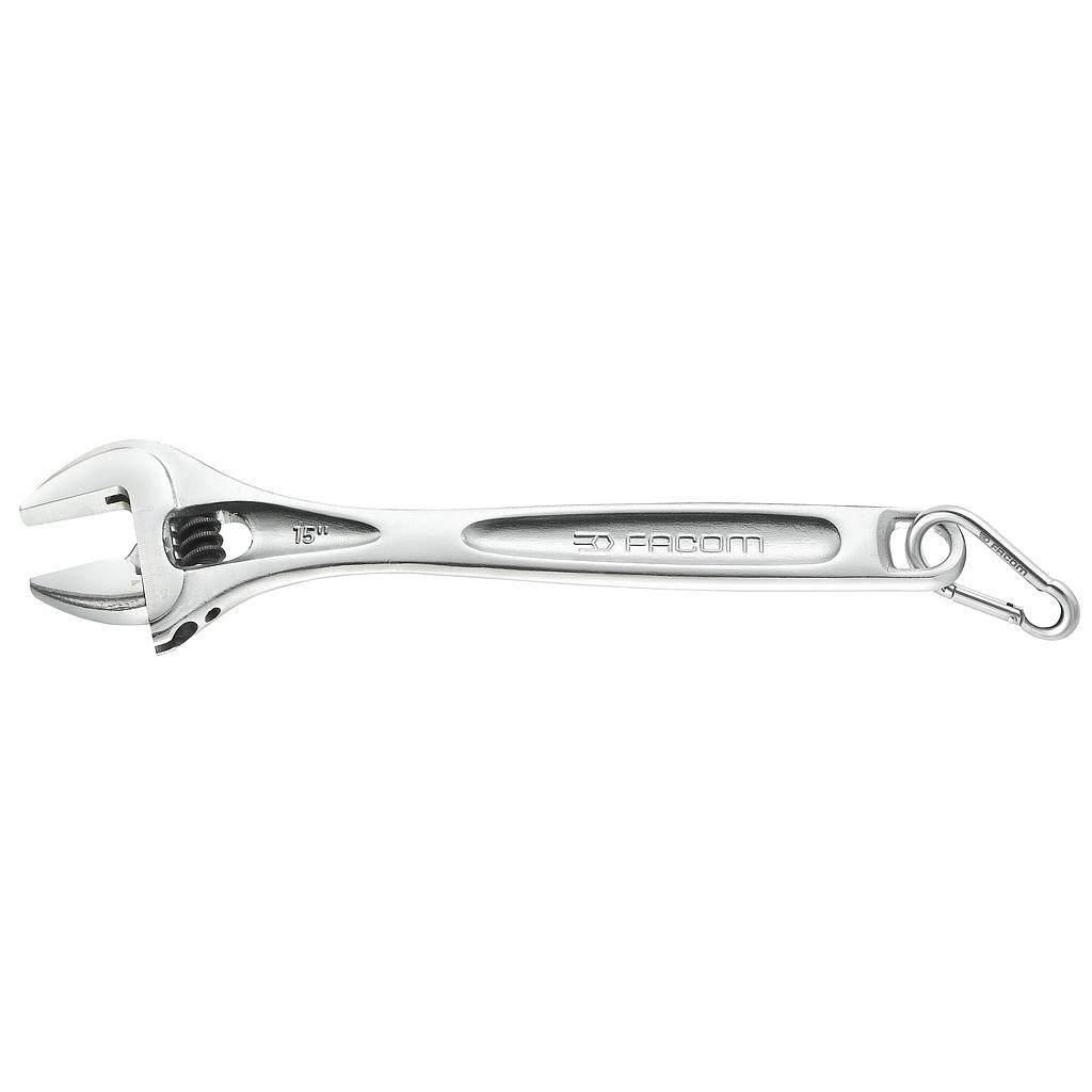 FACOM Cle A Molette Chromee 12'