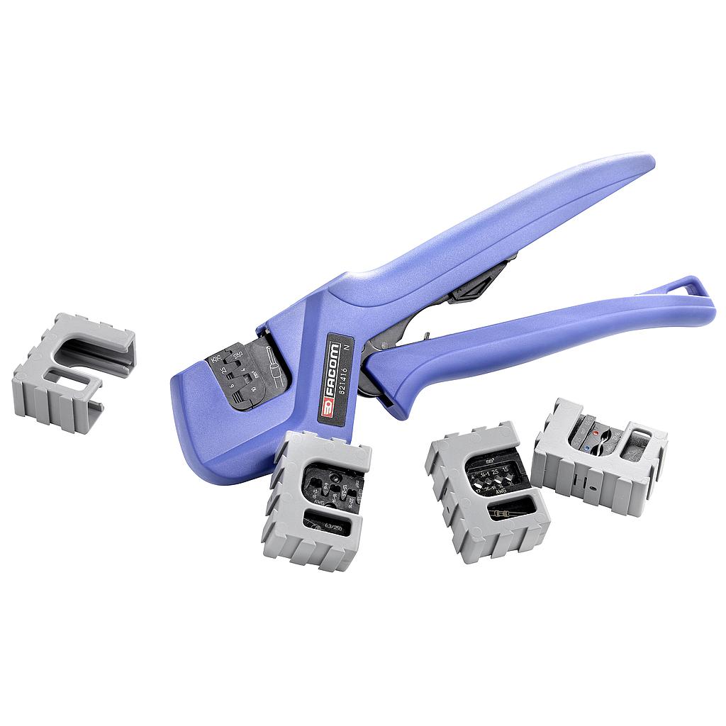 FACOM Matrize Für Vorisolierte Kabelaufschnitte Rot-Blau