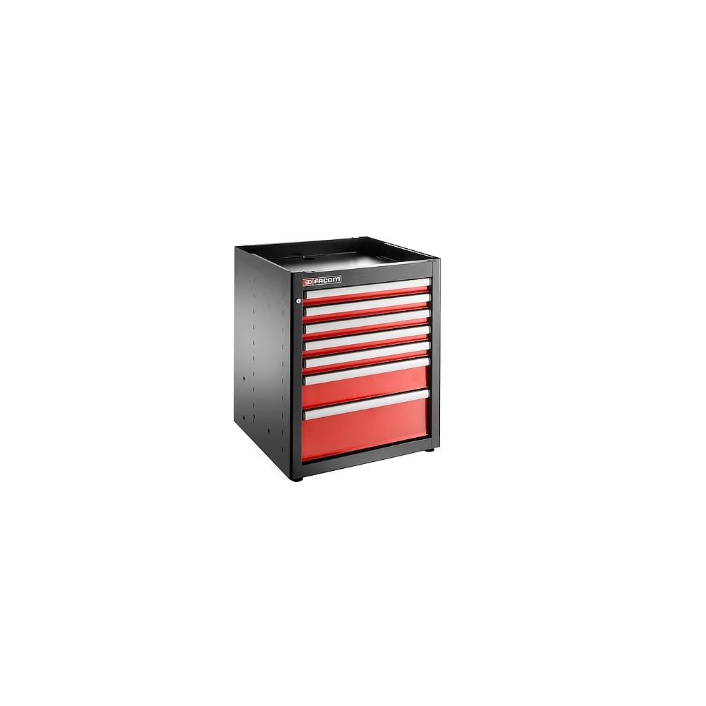 FACOM Jls3 Einzelunterschrank 7 Schub. Rot